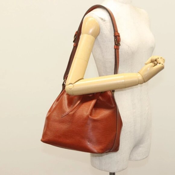 LOUIS VUITTON Epi Petit Noe Shoulder Bag Brown - Picture 14 of 16